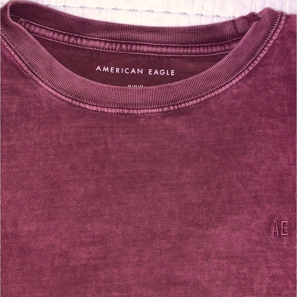 AMERICAN EAGLE | Vintage wash long sleeve T shirt - Picture 2 of 6